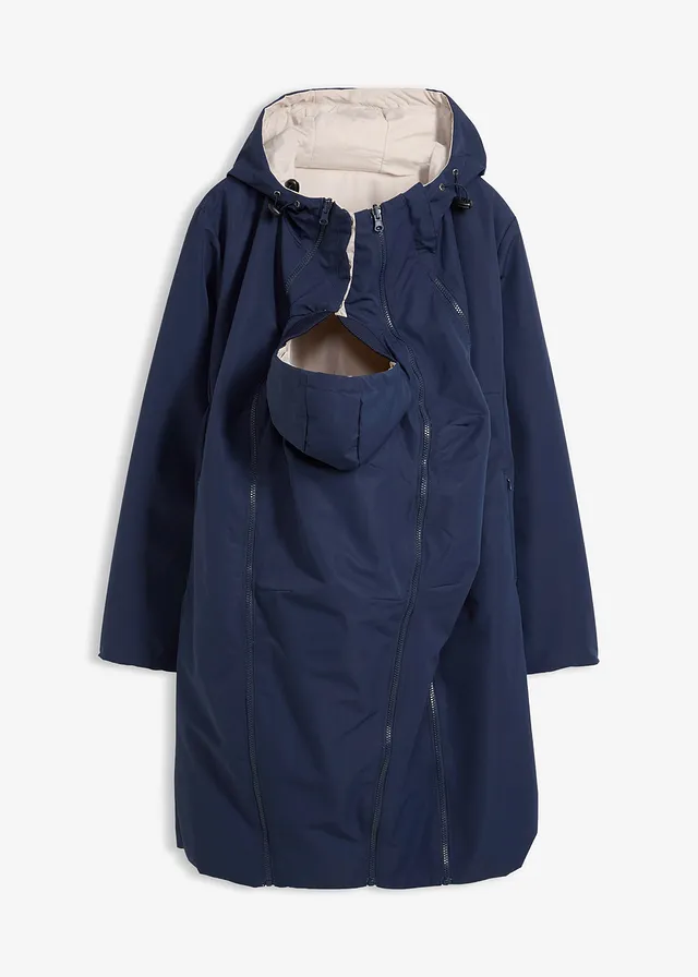 Materský kabát, 6 v 1, odpudzuje vodu, s časťou na nosenie počas tehotenstva