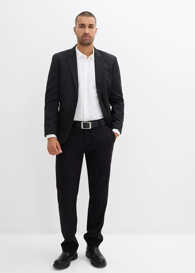Chemise en piqué de coton ultra-extensible, slim • blanc • product-page.page-title-suffix