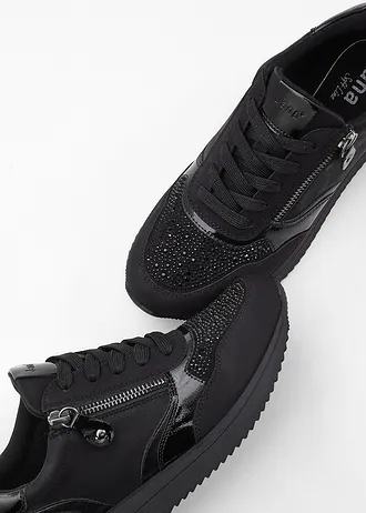 Jana sneakers aangename wijdte • zwart • bonprix online shop