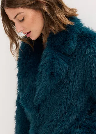 Bunda z umělé kožešiny • mlžná mátová • bonprix obchod
