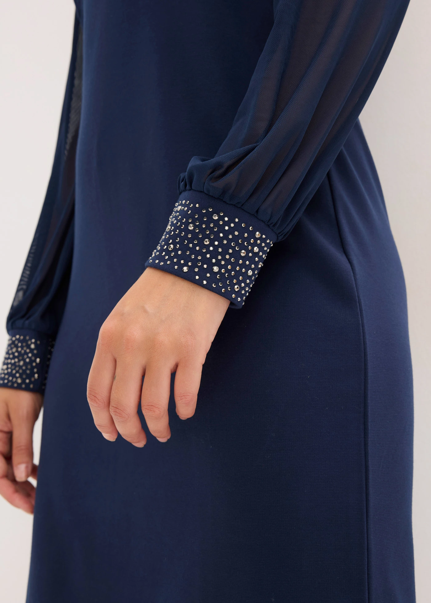 Žerzejové šaty • tmavě modrá • bonprix obchod