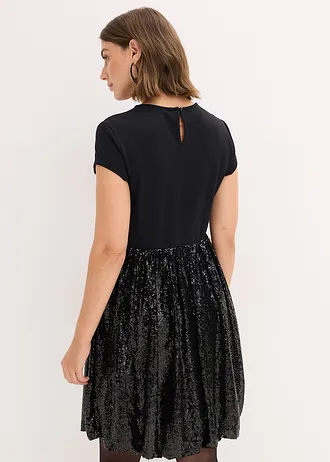 Robe en jersey, viscose majoritaire • noir • Boutique bonprix