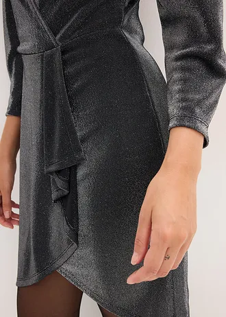 Žerzejové šaty • černá • bonprix obchod