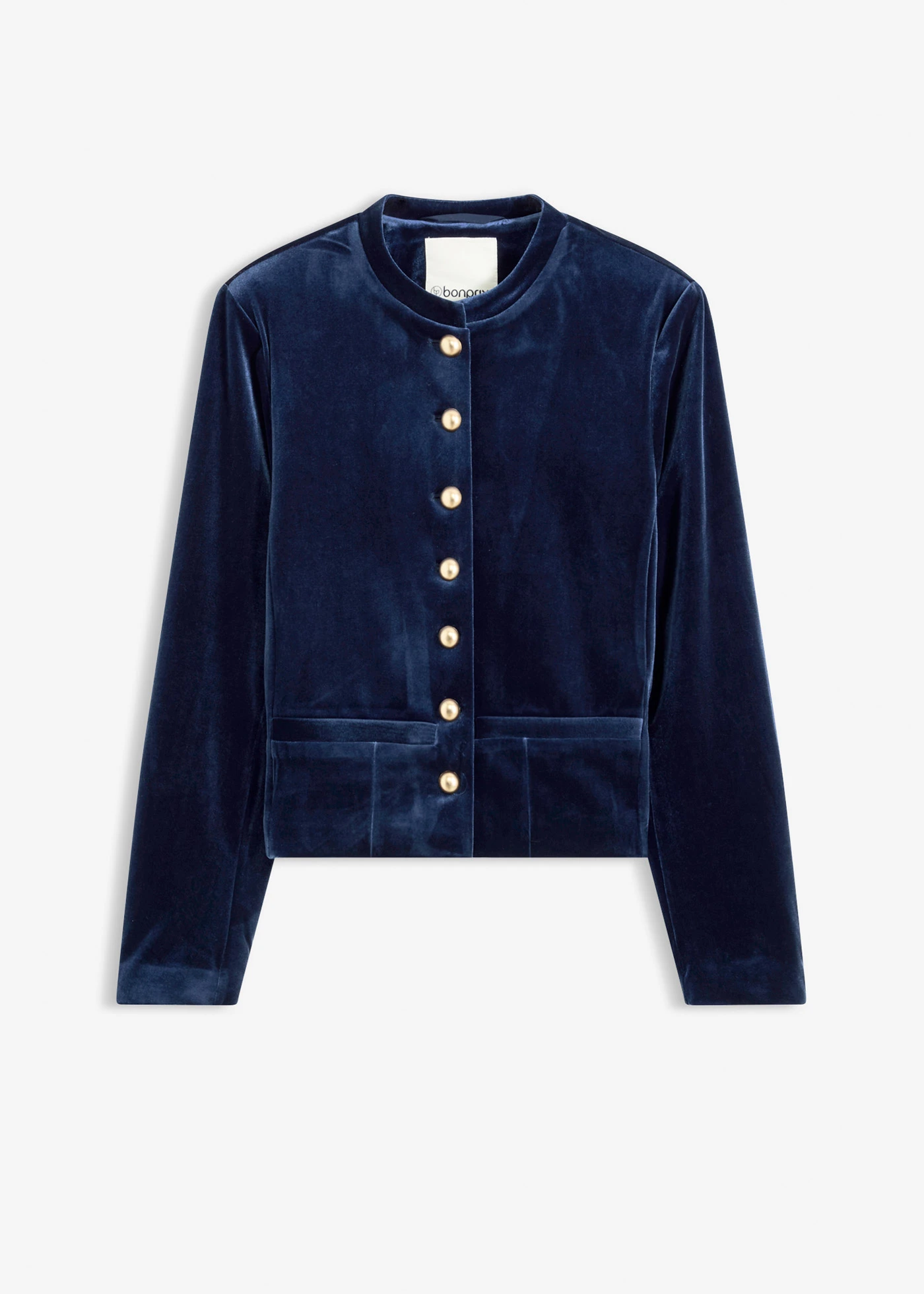 Jachetă din catifea • bleumarin • magazin bonprix