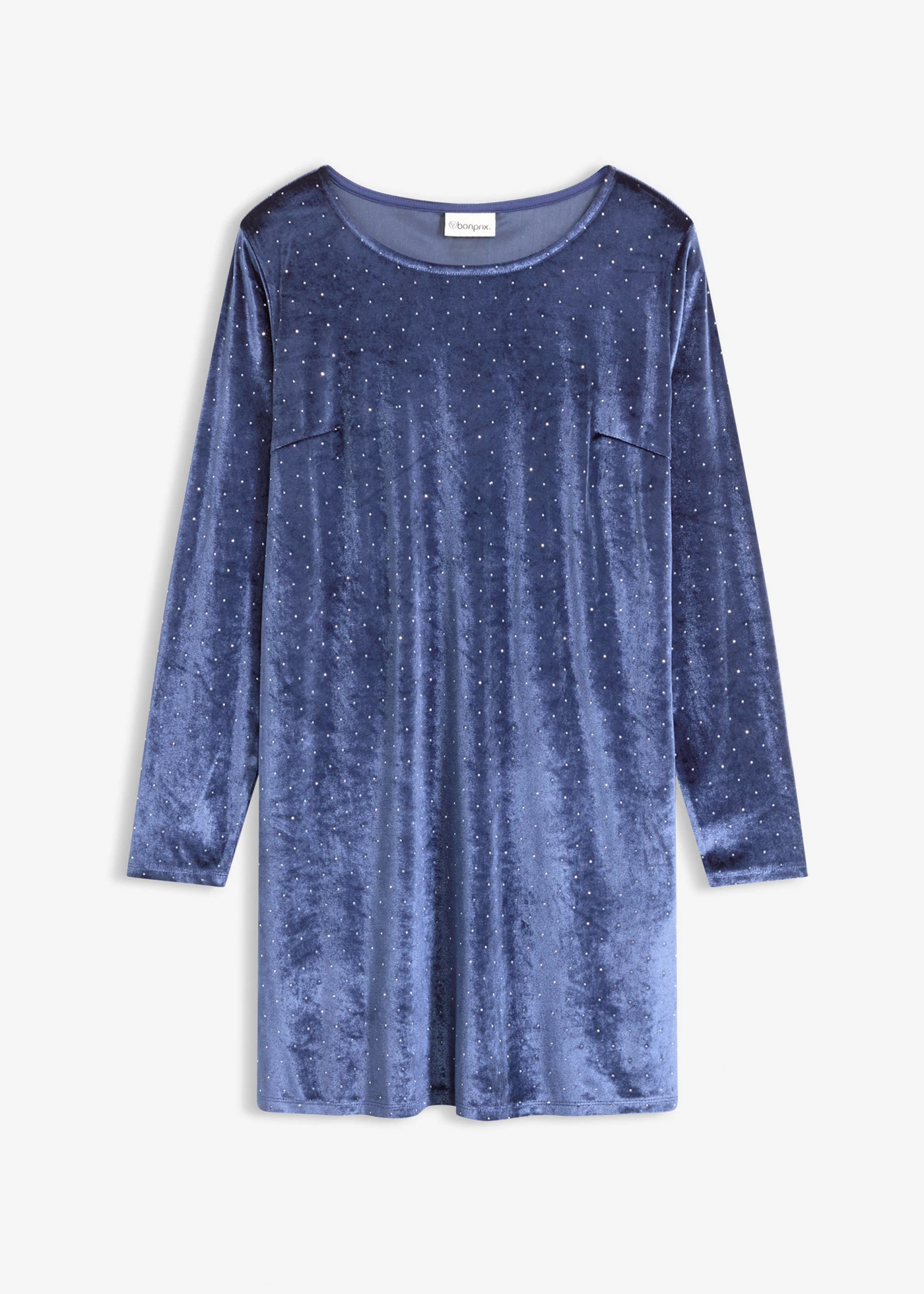 Jurk • donkerblauw metallic • bonprix online shop