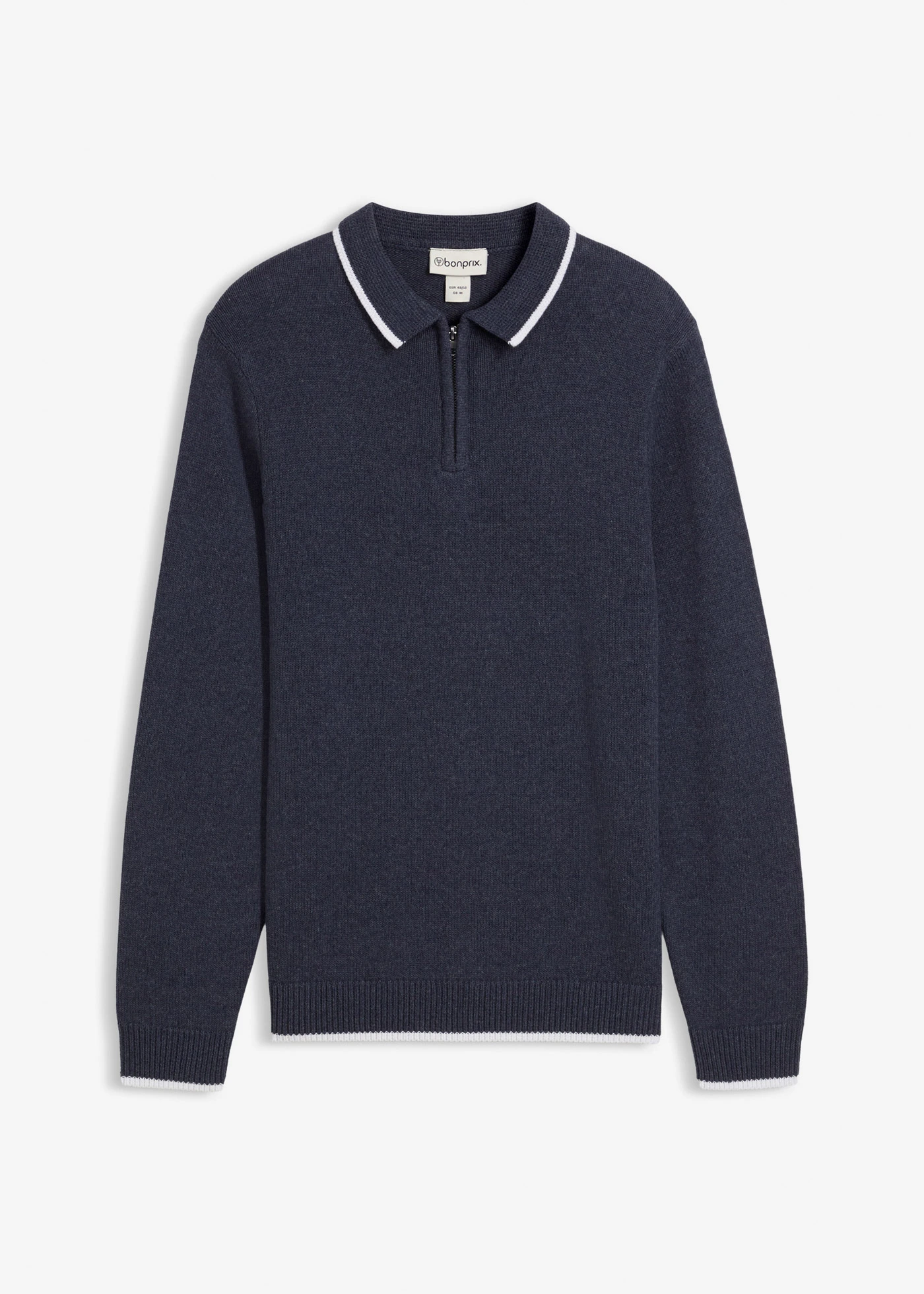 Trui, regular fit • donkerblauw gemêleerd • bonprix online shop