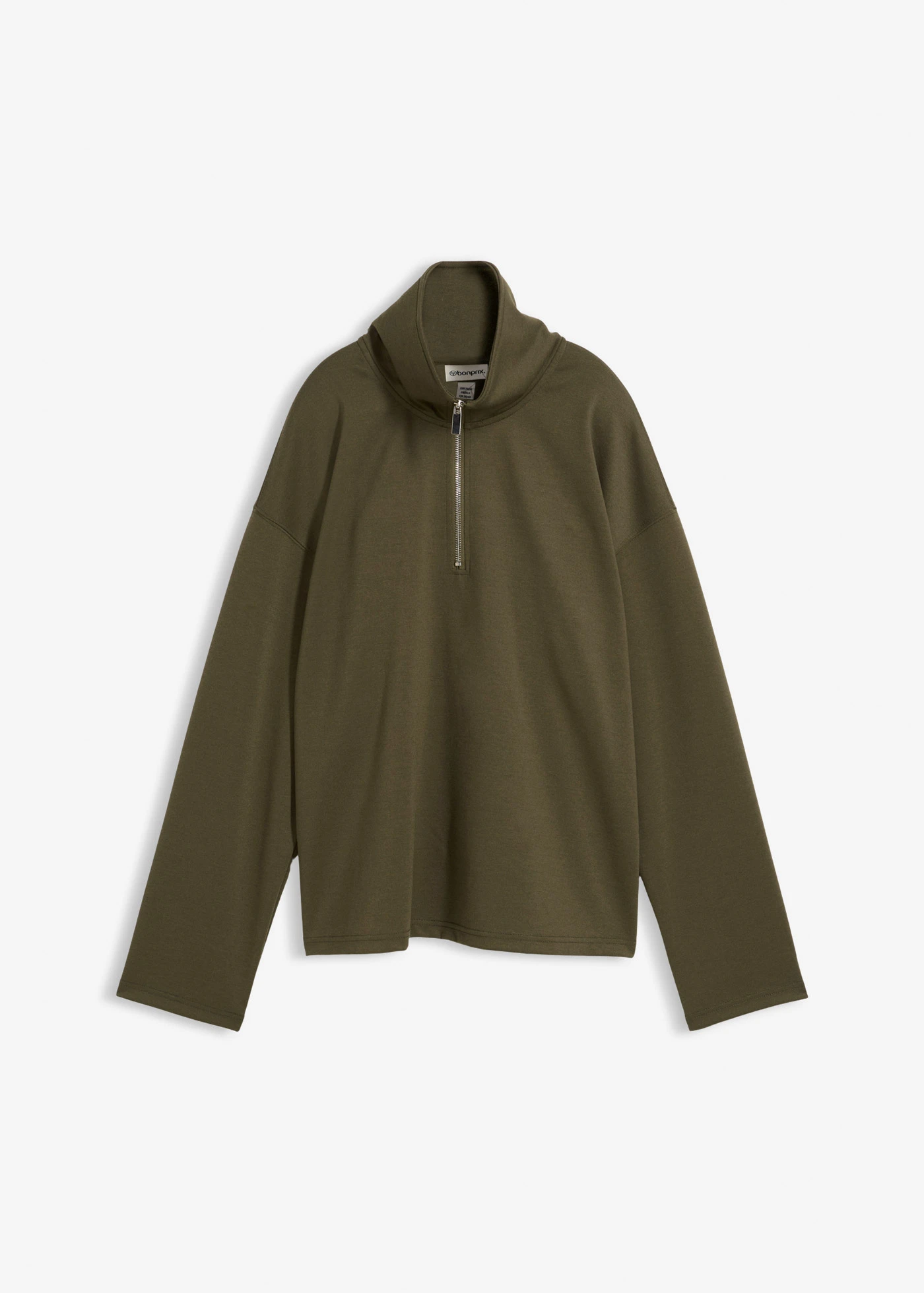 Troyer viszkóz-keverékből • sötét olívazöld • bonprix áruház