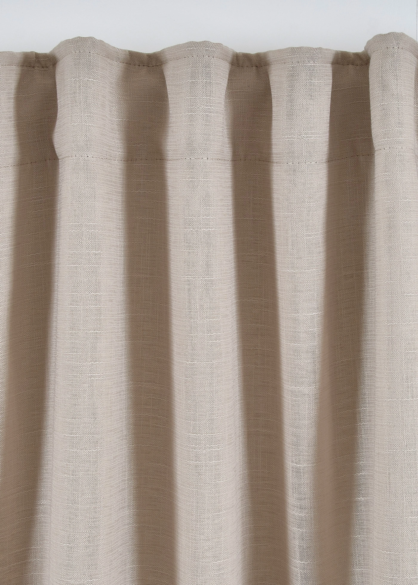 Verduisterend gordijn met structuur front, dubbellaags (1 stuk) • beige • bonprix online shop