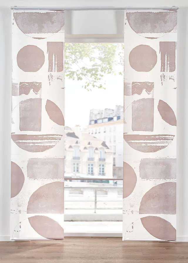 Panelová záclona s potlačou (1 ks)