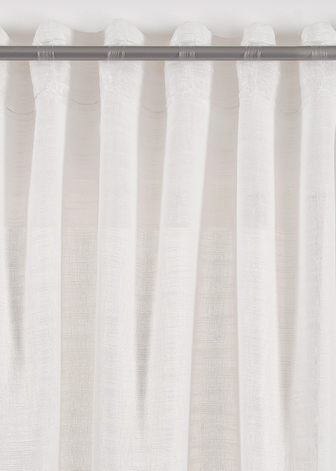 Rideau texturé, aussi en XXL (1 pce) • blanc • Boutique bonprix