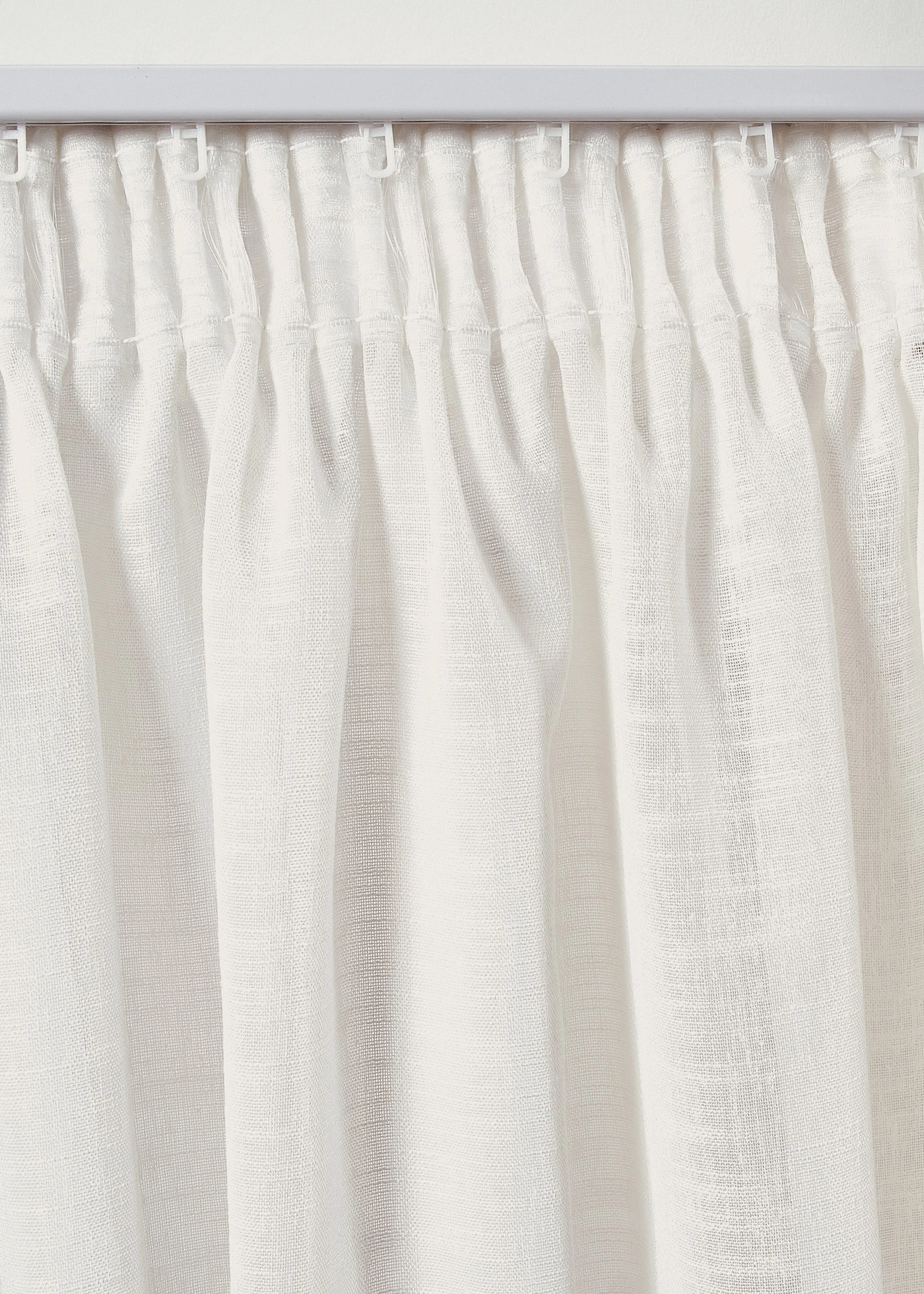 Rideau texturé, aussi en XXL (1 pce) • blanc • Boutique bonprix