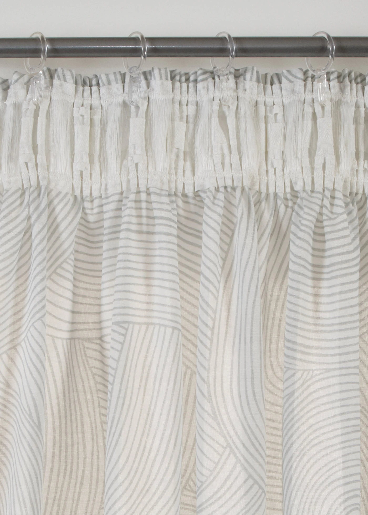 Voilage (1 pce) • blanc-gris • Boutique bonprix