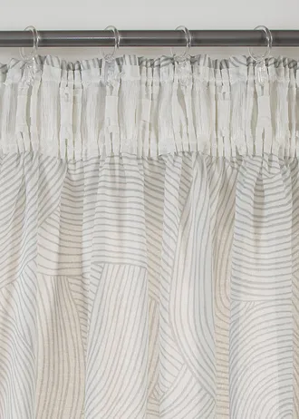 Voilage (1 pce) • blanc-gris • Boutique bonprix