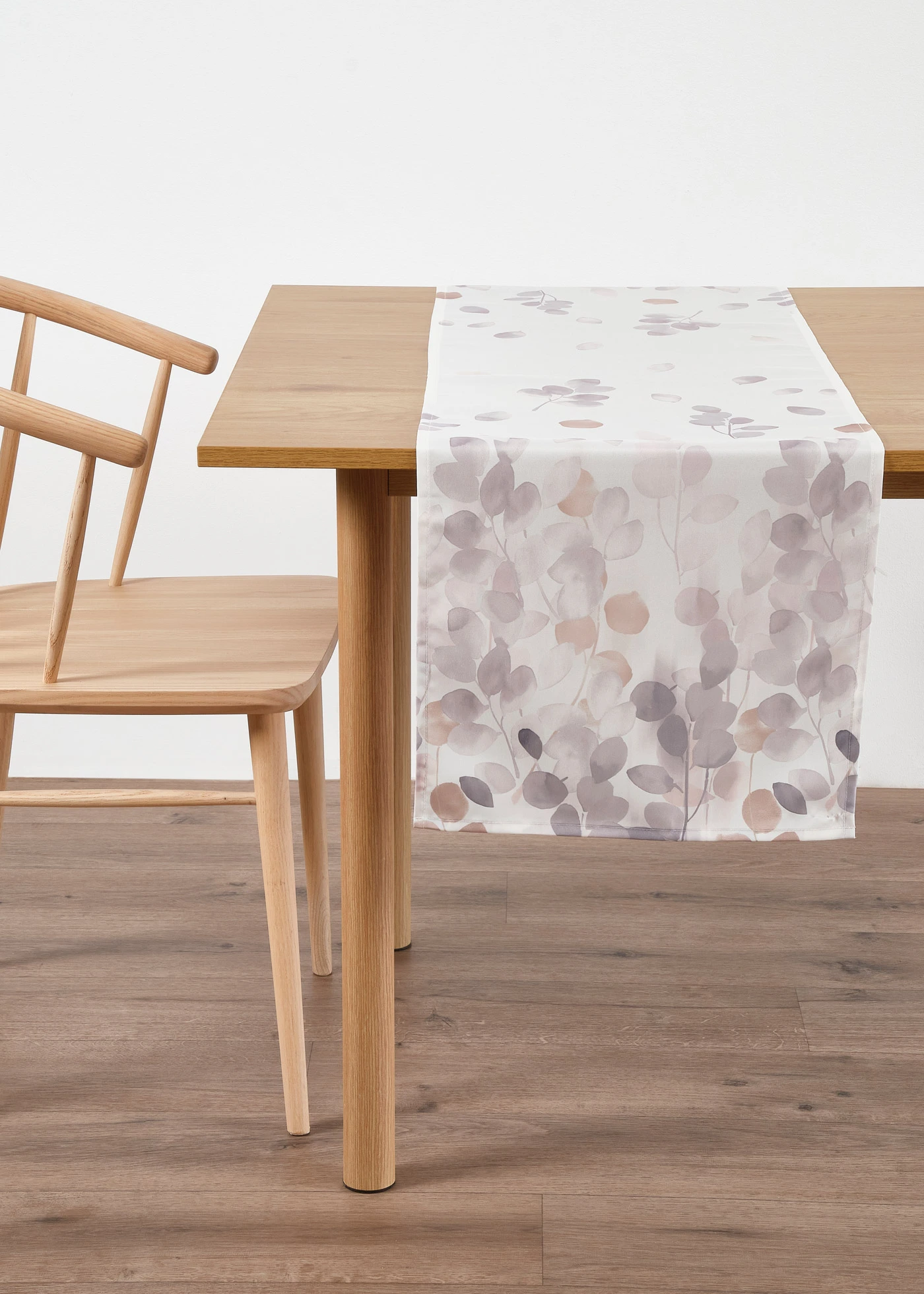 Gedessineerde tafelloper, waterafstotend • wit-grijs • bonprix online shop