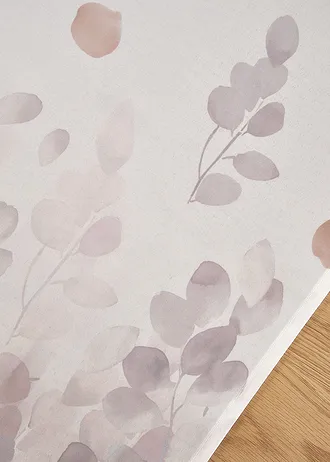 Gedessineerde tafelloper, waterafstotend • wit-grijs • bonprix online shop