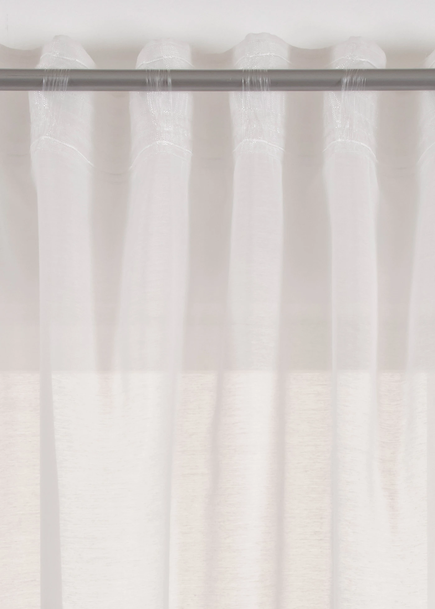 Voilage à imprimé (1 pce) • blanc-taupe • Boutique bonprix