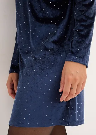 Jurk • donkerblauw metallic • bonprix online shop