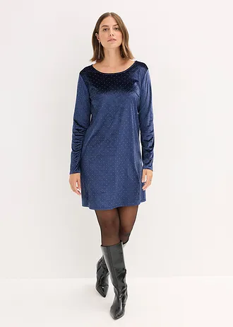 Mini jurk, Kleur: donkerblauw