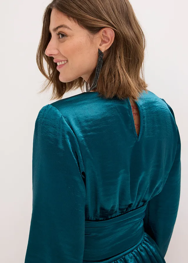 Robe courte • pétrole • product-page.page-title-suffix