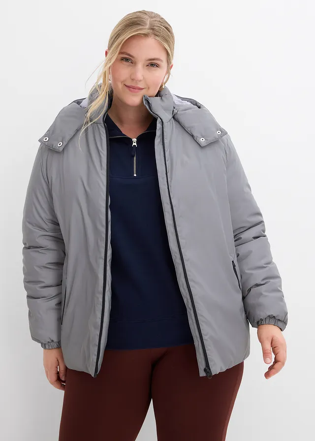 Reflecterende outdoor jas, Kleur: zilverkleur