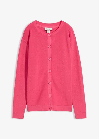 Kabátek z jemné pleteniny, kulatý výstřih