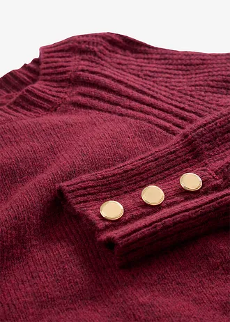 Vlněný svetr • červená • bonprix obchod