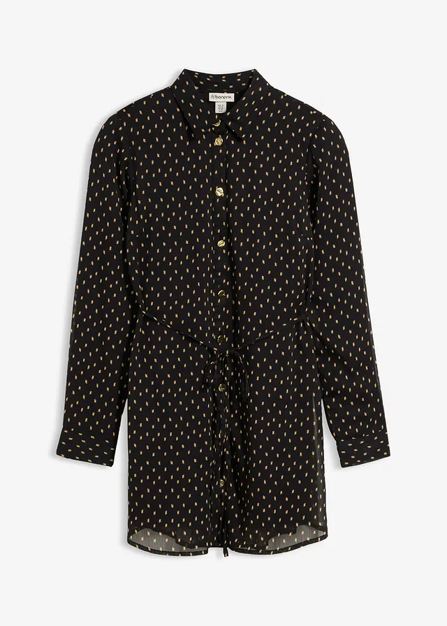 Bluză 2 în 1 din șifon pentru perioada sarcinii și după