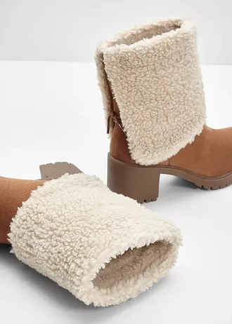 Kotníková obuv • oříšková • bonprix obchod