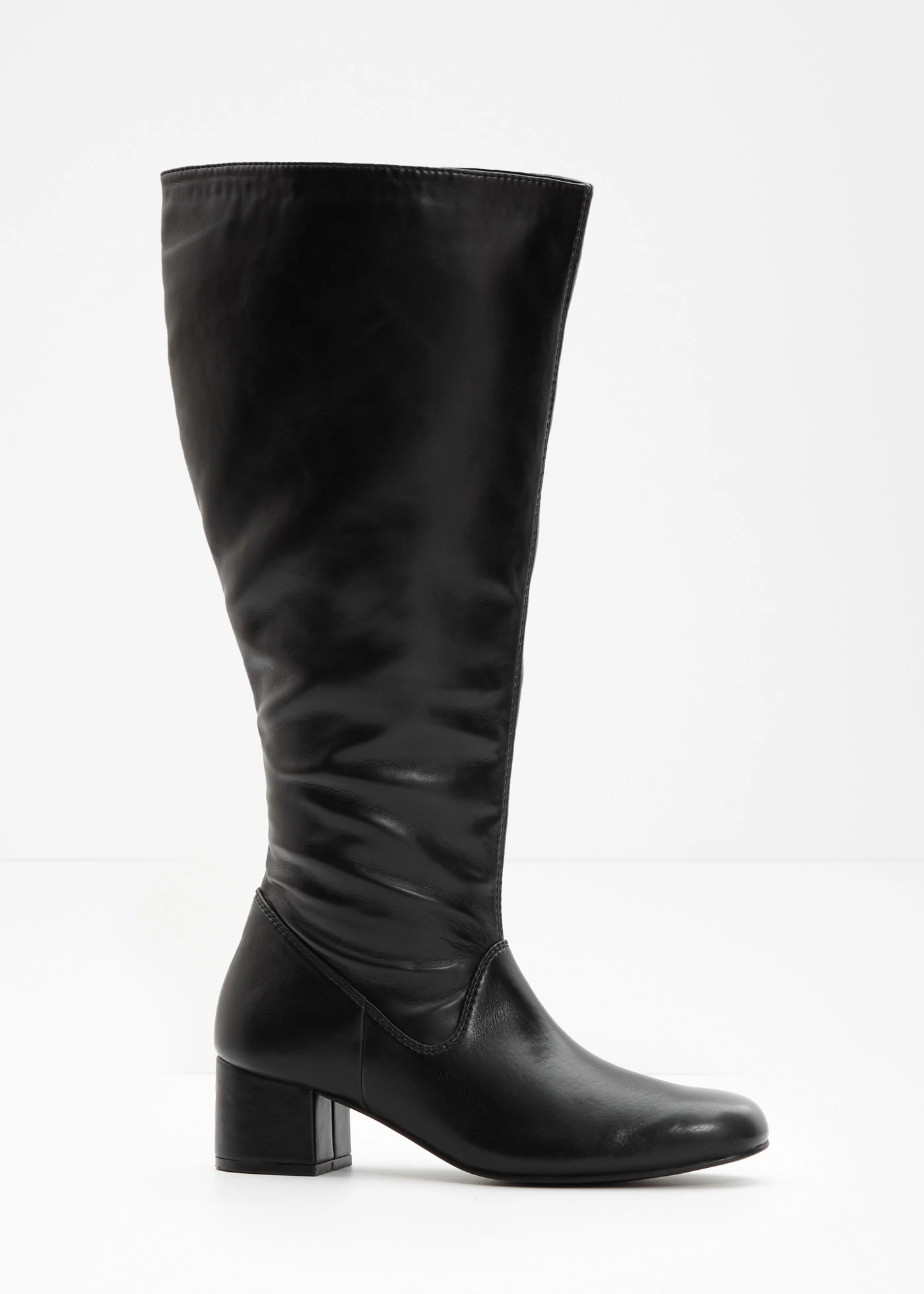 Bottes à tige large • noir • Boutique bonprix