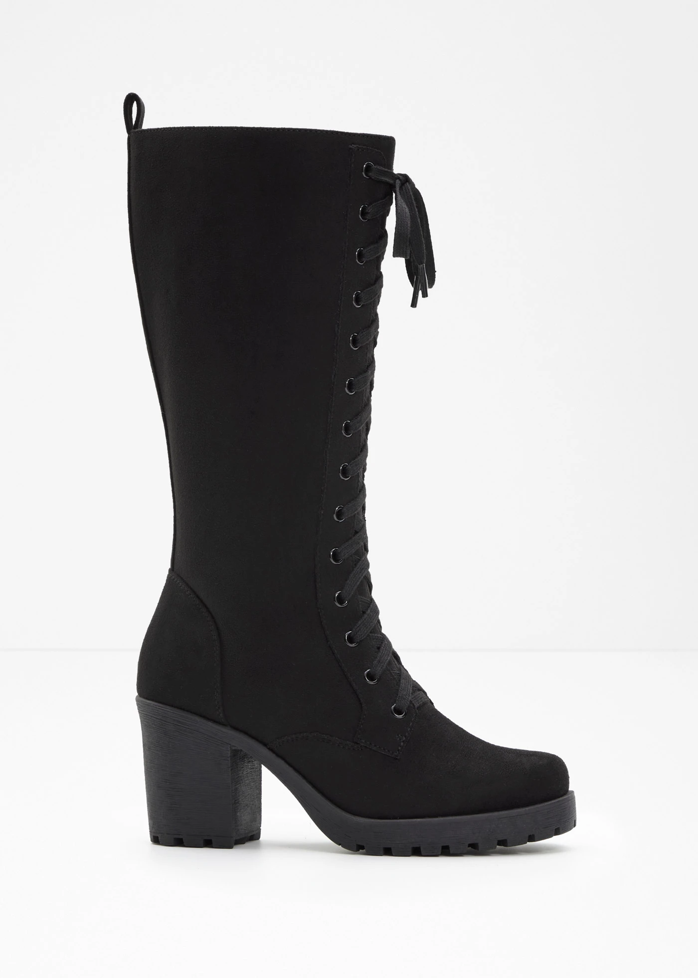Bottes à lacets • noir • Boutique bonprix