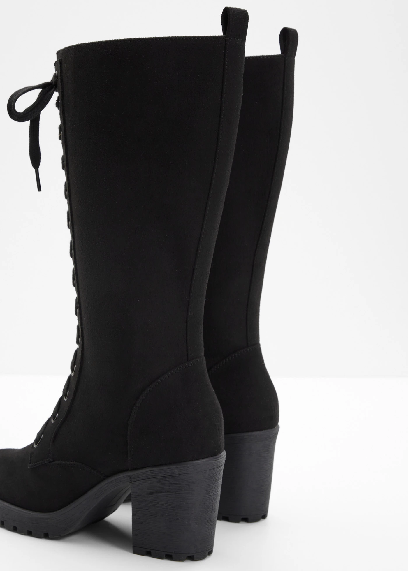 Bottes à lacets • noir • Boutique bonprix