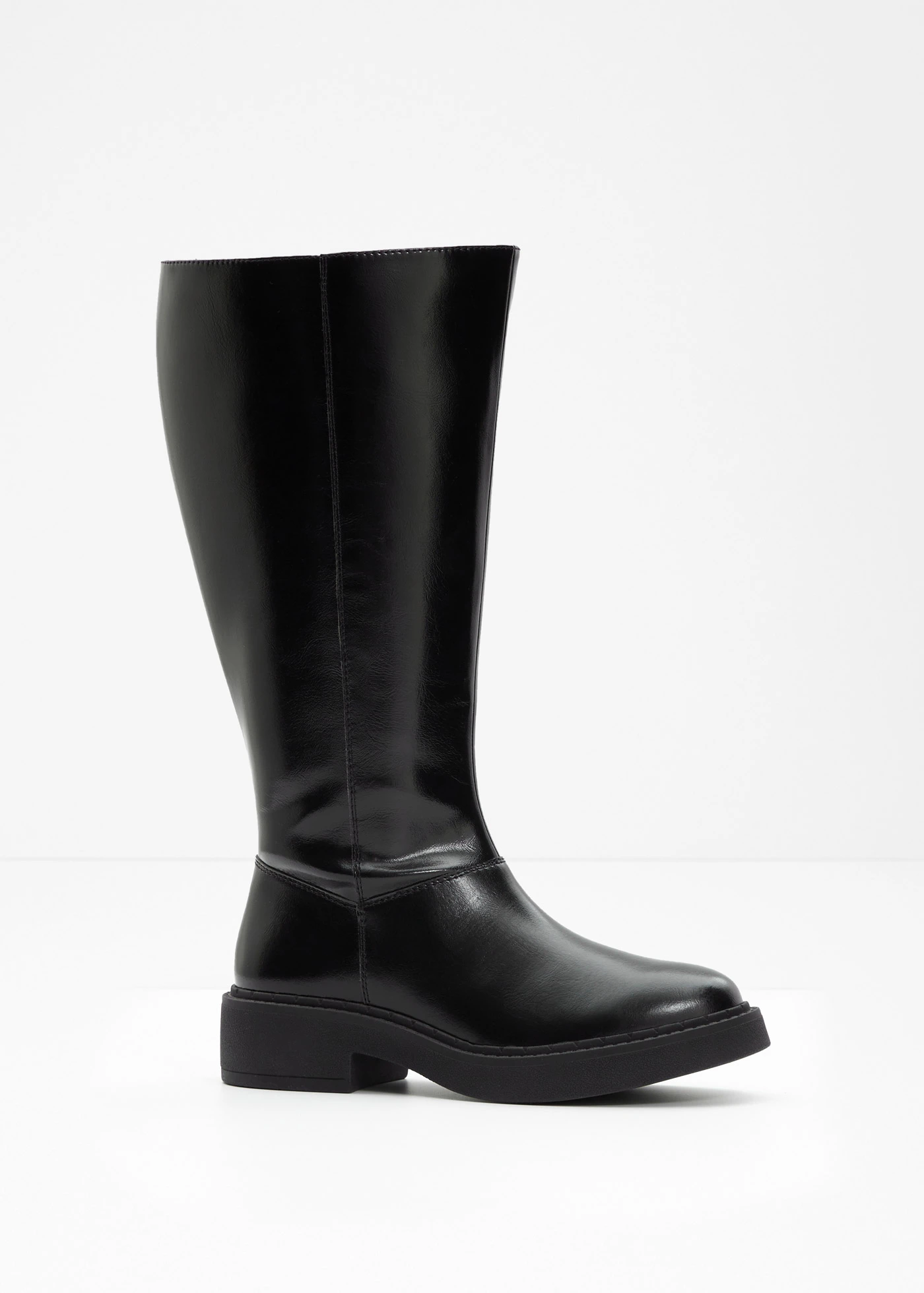 Laarzen met brede schacht • zwart • bonprix online shop