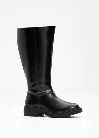 Cizme cu carâmb larg • negru • magazin bonprix