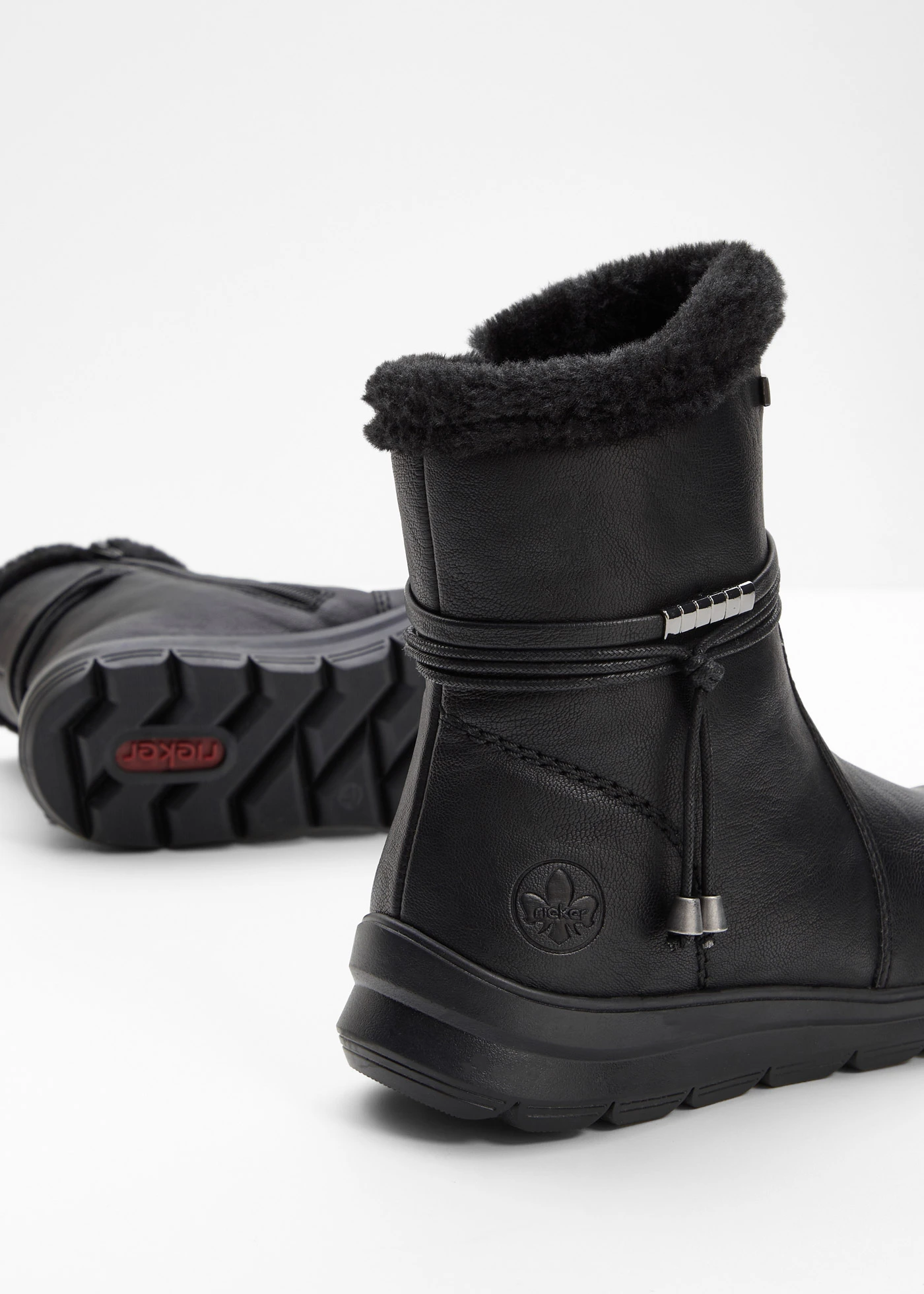 Kotníková obuv Rieker s membránou Tex • černá • bonprix obchod