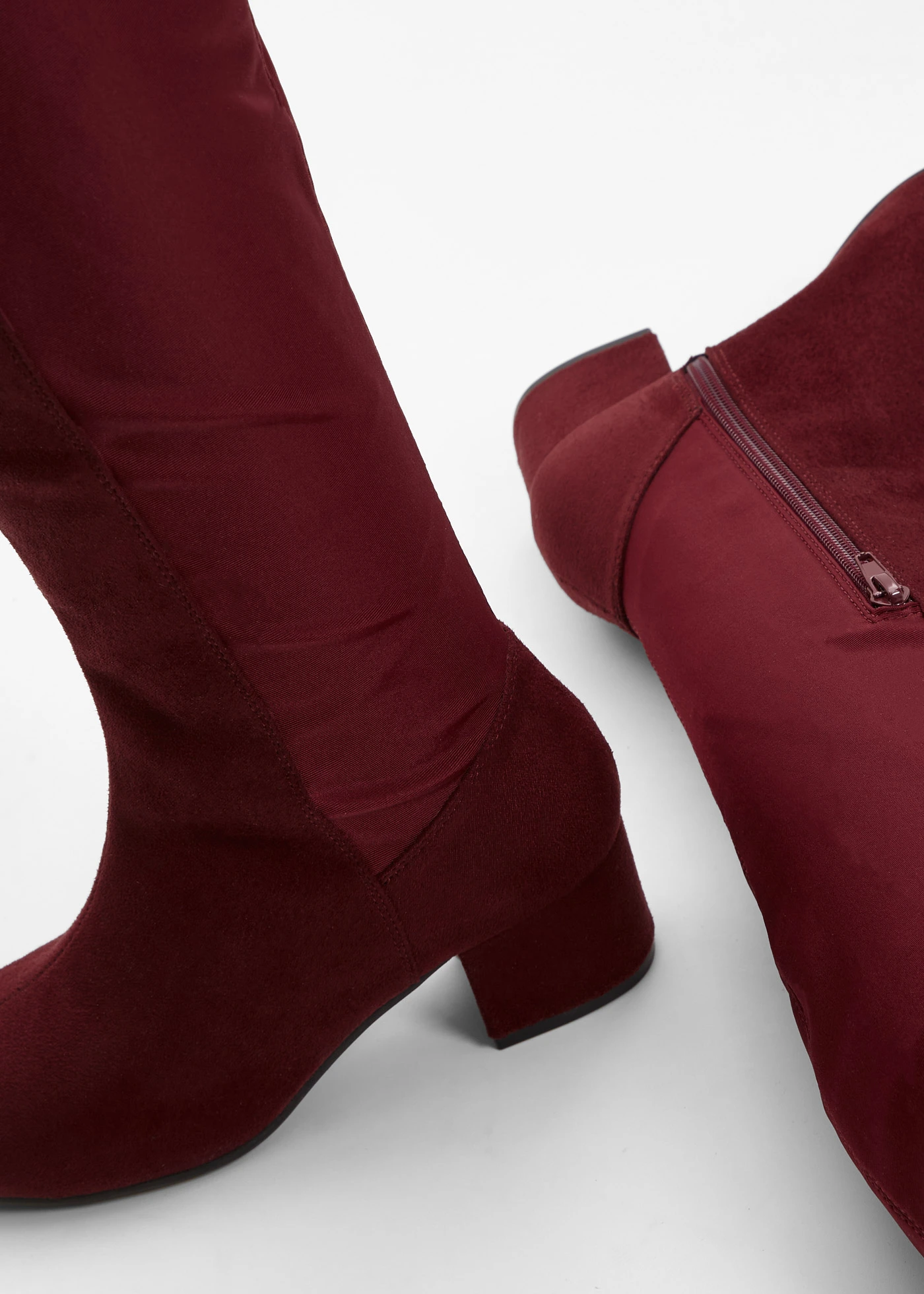 Laarzen • donkerrood • bonprix online shop