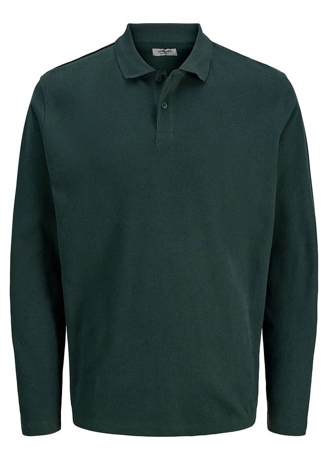 Bluză tricot cu mâneci lungi din bumbac 100%, JJ REBEL