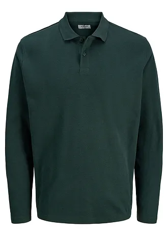 Triko s dlouhým rukávem JJ REBEL, z čisté bavlny • petrolejová • bonprix obchod