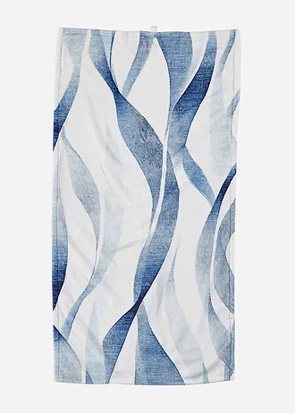 Serviette de plage à imprimé numérique • bleu • Boutique bonprix