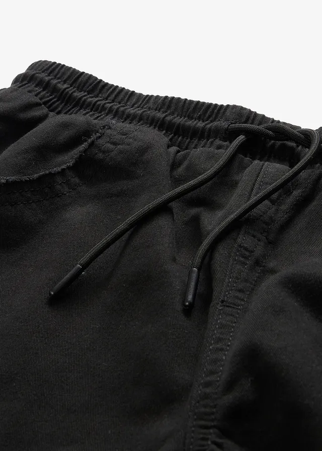 Pantalon jogger regular à doublure thermique en jersey • noir • product-page.page-title-suffix