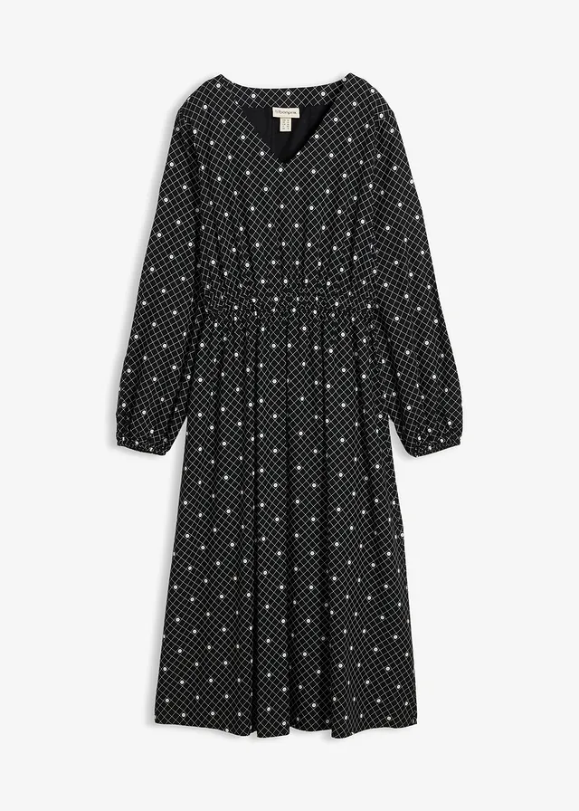 Rochie maxi din viscoză fluidă