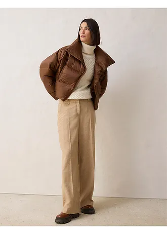 Donsjas met gerecycled dons, waterafstotend, Kleur: pimentbruin