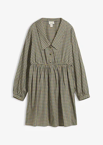 Robe chemise à carreaux
