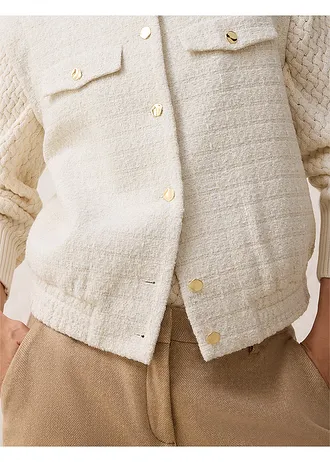 Blézer mellény gyapjúval • natúrbézs • bonprix áruház