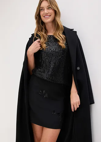 Mini-jupe • noir • Boutique bonprix