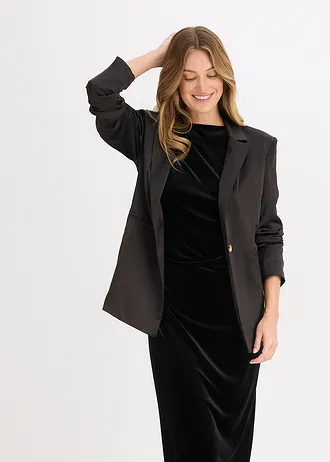 Robe midi • noir • Boutique bonprix