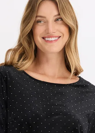 Jurk • zwart metallic • bonprix online shop