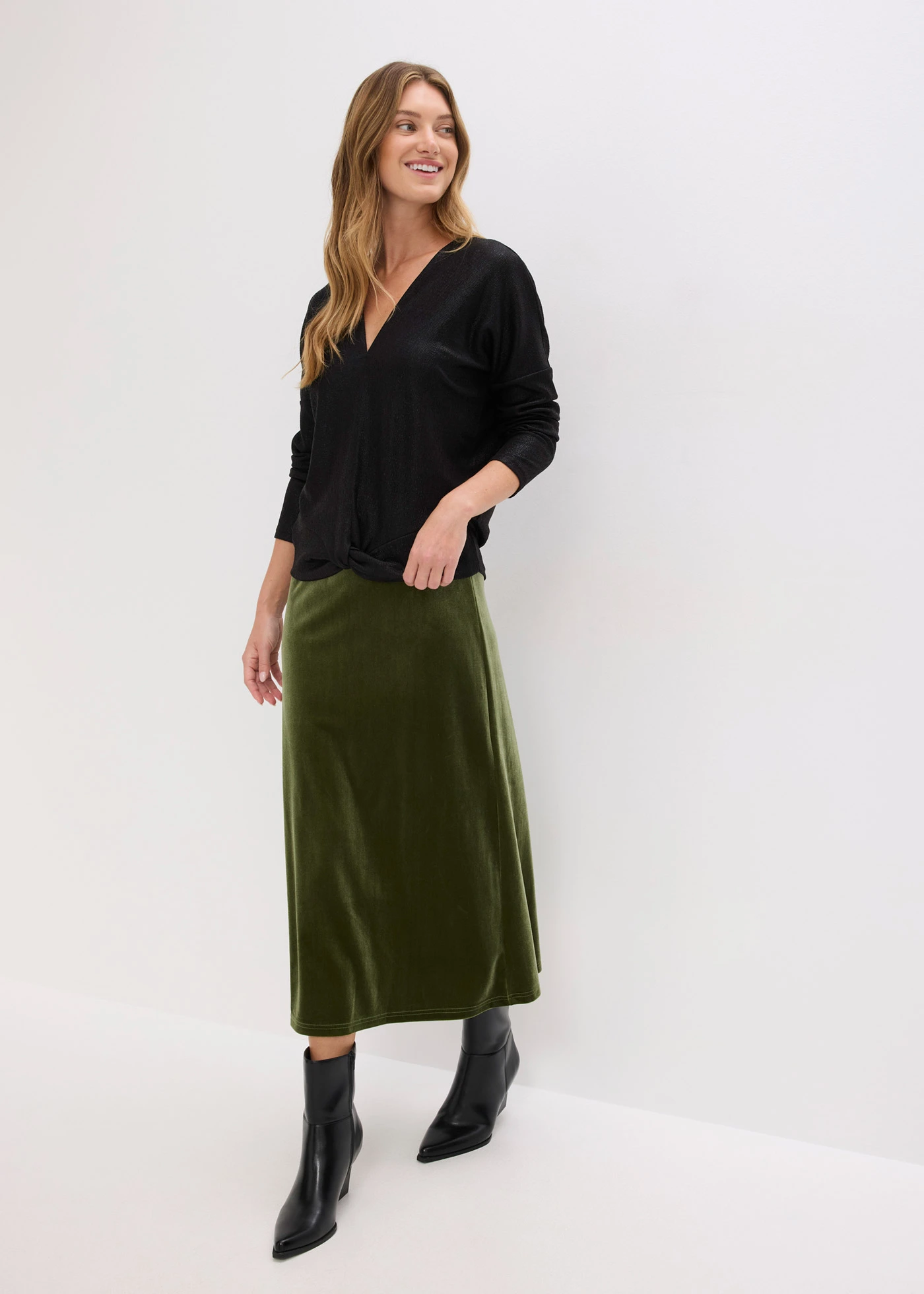 Bluzka • czarny • sklep bonprix