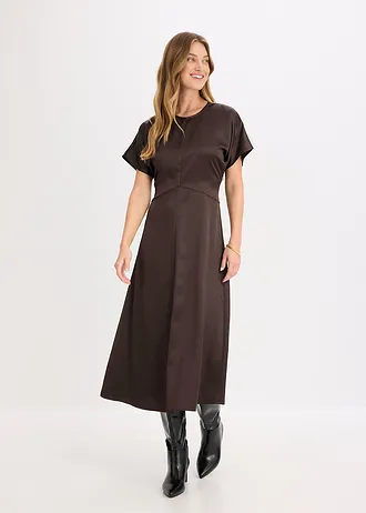 Maxi jurk, Kleur: bruin