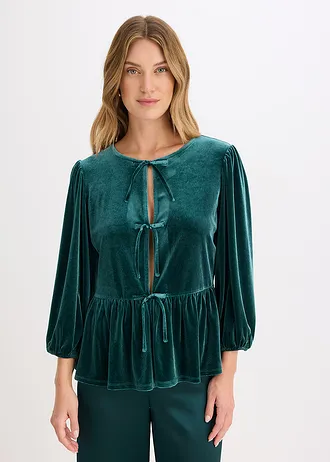 Longsleeve, Kleur: diepgroen