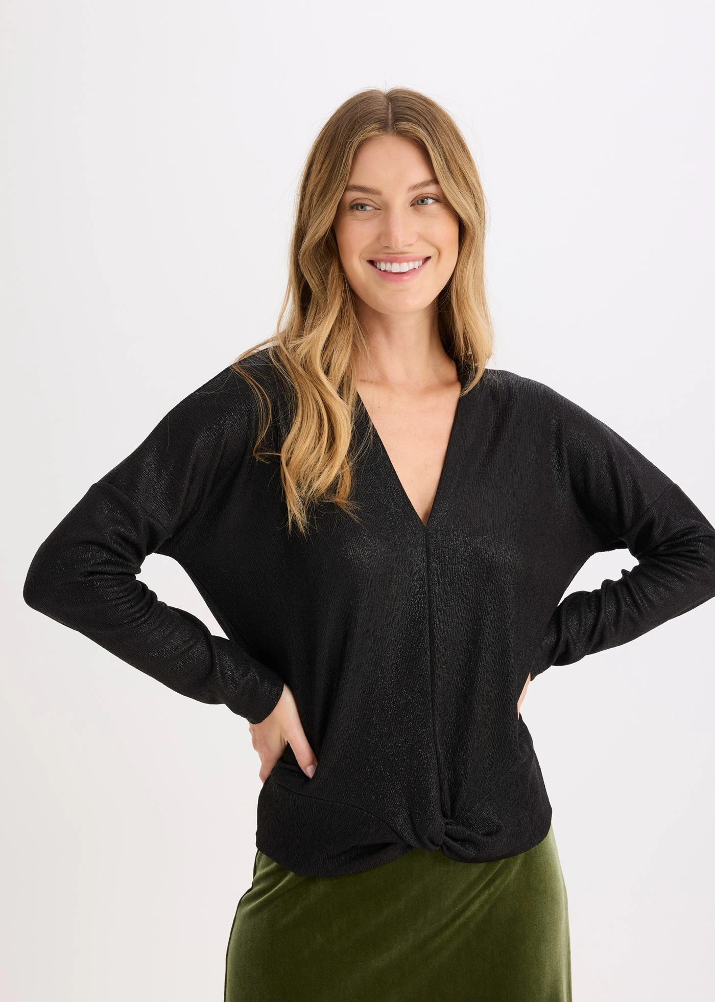 Longsleeve • zwart • bonprix online shop